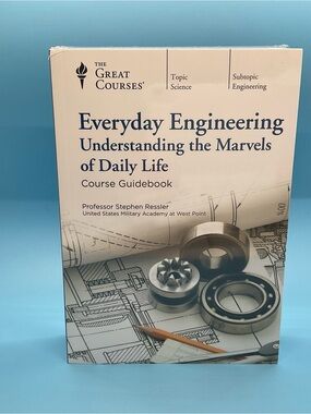 Great Courses: Everyday Engineering, Understanding the Marvels DVD/Book ~Sealed